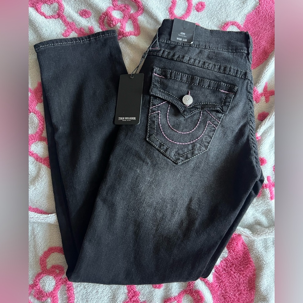 True Religion Women's Black Jeans